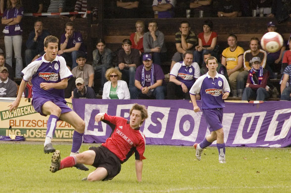 Super-Aktion von Damir Borozni - genauso genial pariert vom Goalie des USC Mattsee