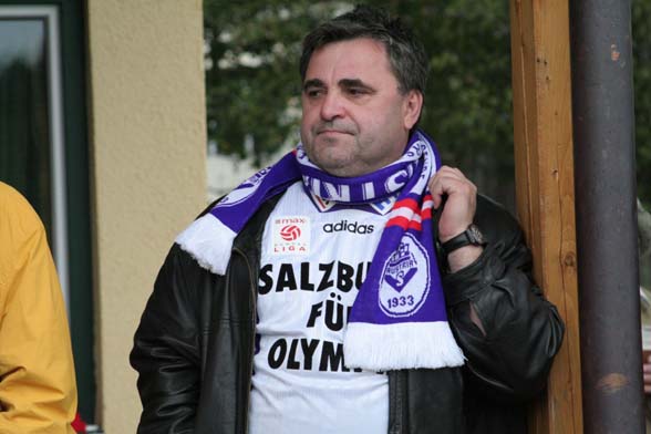 Fan der Runde unter dem Motto Salzburg f�r Olympia