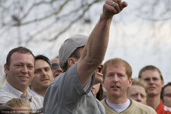 Anh�nger des USV Michaelbeuern