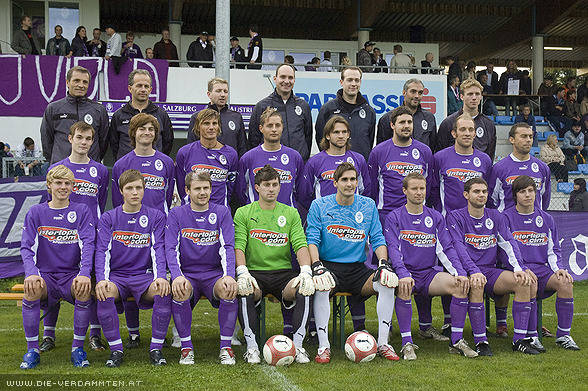 Die Mannschaft des SV Austria Salzburg