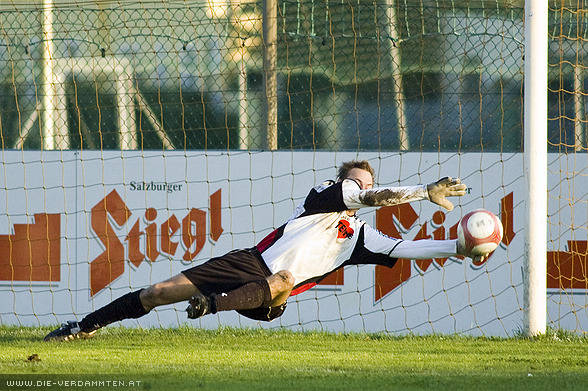 Wagrains Goalie Peter Hinterberger