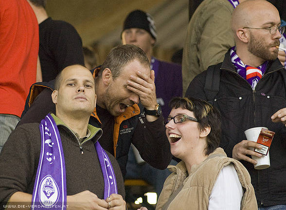 Mikko, Roger (devastated), Irmi, Christian (v.l.n.r.)