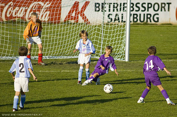 Die U11 des SV Austria Salzburg...