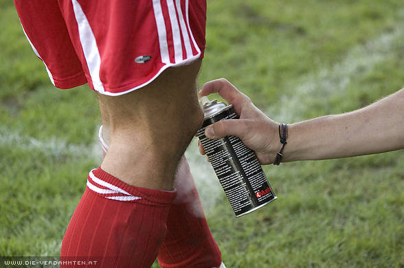 Geschundenes Hofer Knie