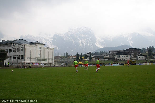 Der Abtenauer Ground vor Spielbeginn