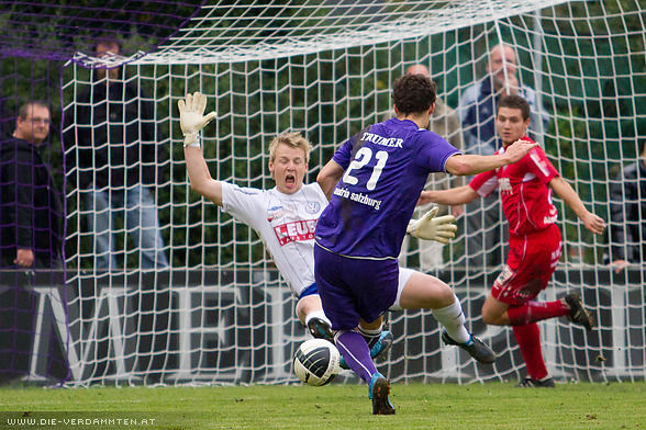 In der 39. Minute erzielt Nico Mayer das 1:0