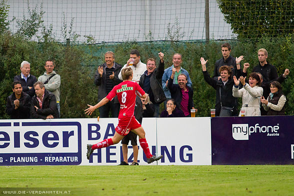 In der 67. Minute trifft Ingo Enzenberger zum 1:1