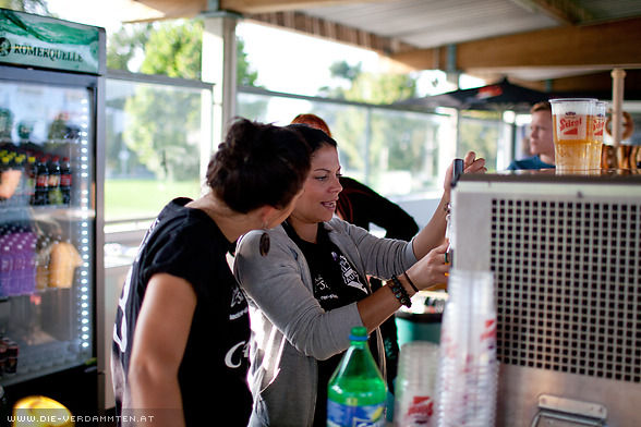 Bierzapfen f�r den Sieg