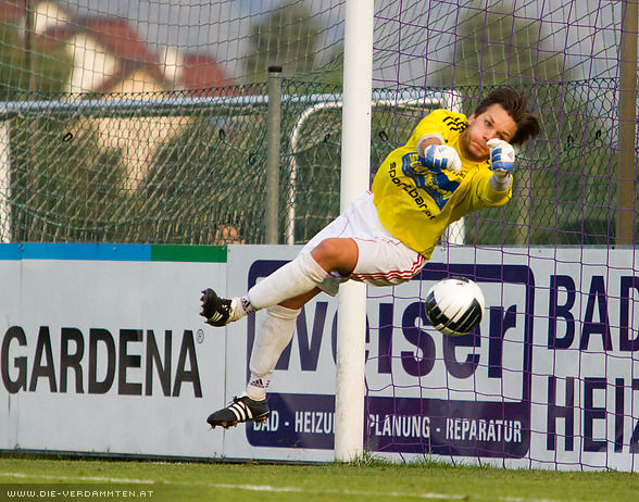 St. Johann Goalie Stepan Ludwig