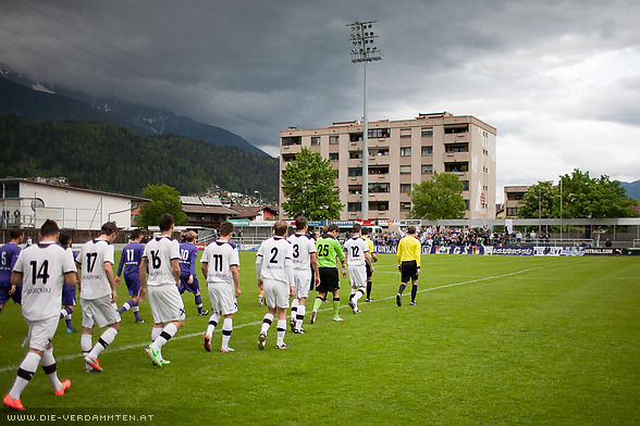 Einmarsch der Mannschaften