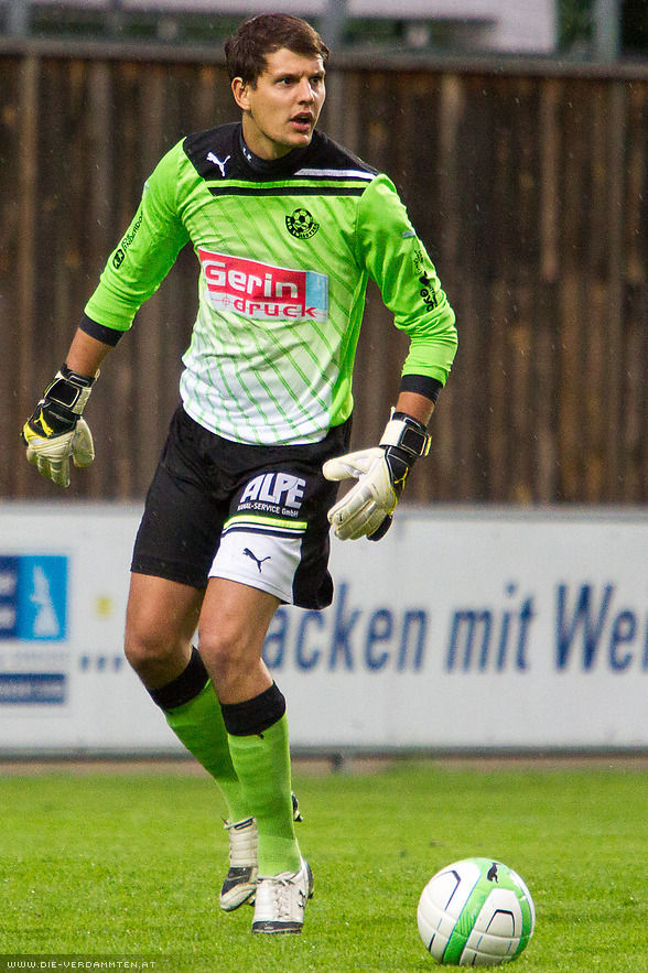 Wattens-Goalie Fabian Schumacher