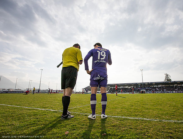 Einwechslung von Christopher Mayr