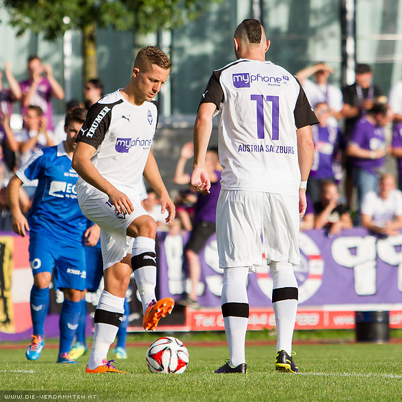 Ansto� durch Andreas Bammer und Lukas Katnik